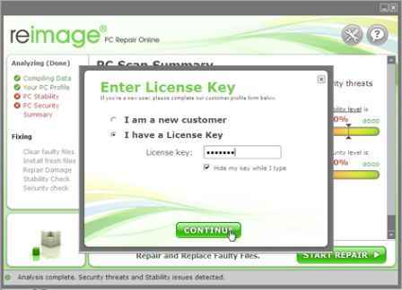 License Key Generator For Reimage